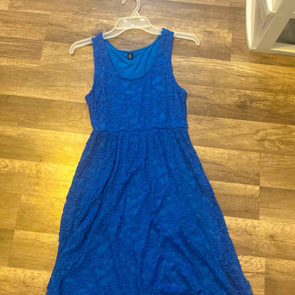 Blue dress small